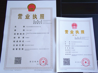 注册工商营业执照